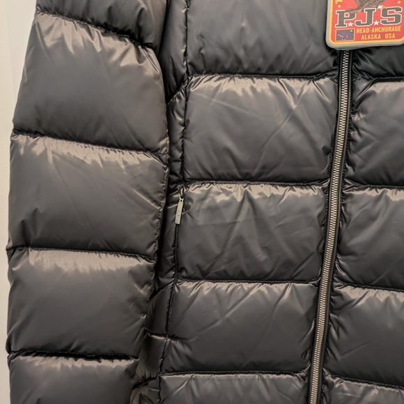 Parajumpers Black Puffer Coat - Picture 3 of 8